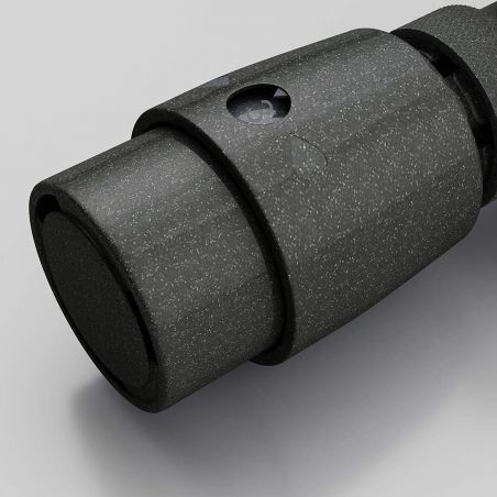 Heizkörper-Armaturenset, Thermostatkopf mit Ventil, 5-stufig einstellbar, für Vorlauf und Rücklauf, Weiß oder Anthrazit