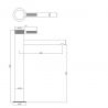 Waschbeckenarmatur EGO-Tiona White High, Aufsatzmontage, Weiß, mit Perlator, außergewöhnliches Design Waschbeckenarmatur EGO-Tiona White High, Aufsatzmontage, Weiß, mit Perlator, außergewöhnliches Design