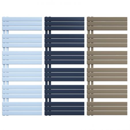 EGO-Heizkörper - Nasim, Handtuchhalter aus Stahl, 3 Farben verfügbar , 115-140-164 cm, Sonderdesign
