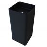 Standwaschbecken EGO Bufon, Mattschwarz, Power Colour, 40x40x85 cm, Bodenmontage, Sanitärkeramik