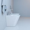 Toilettenschüssel EGO Galo, Rimless, Weiß, 56x36 cm Bodenmontage, Duroplast Slim Soft-Close Abdeckung inklusive