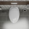 EGO Angelo WC-Becken, Weiß, 60x43 cm, hängende Montage, Duroplast Slim Soft-Close-Deckel im Lieferumfang enthalten