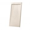 Duschwanne, Mineralkomposit, Maße 70-90 x 80-160 cm, Höhe 2,5 cm, verdeckter Ablauf, zuschneidbar, Creme, Antonio
