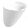 Waschbecken Angi, Wandmontage, 53x46 cm, glänzend Weiß, Royalty Line byEgo Waschbecken Angi, Wandmontage, 53x46 cm, glänzend Weiß, Royalty Line byEgo
