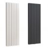 Vertikaler Heizkörper EGO – Kalifa, Heizkörper aus Stahl, Weiß oder Anthrazit, wählbare Größen