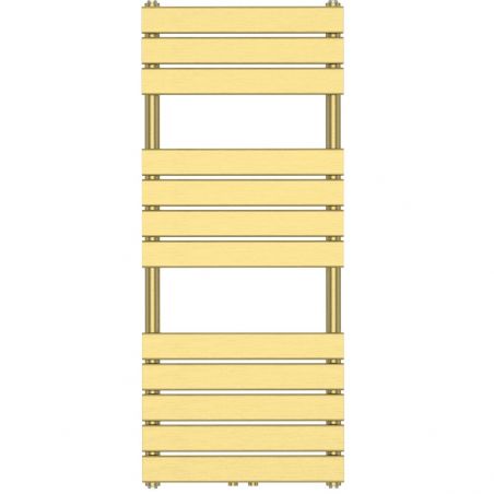 EGO Heizkörper – Nadir, Gebürstetes Gold, Handtuchheizkörper aus Stahl, 120 oder 140 x 50 cm EGO Heizkörper – Nadir, Gebürstetes Gold, Handtuchheizkörper aus Stahl, 120 oder 140 x 50 cm