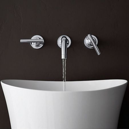Standwaschbecken Latina, 40x40x91 cm, Bodenmontage, Sanitärkeramik, Royalty Line by Ego Standwaschbecken Latina, 40x40x91 cm, Bodenmontage, Sanitärkeramik, Royalty Line by Ego