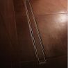 Duschrinne, verfliesbar, Viega Siphon, Einbau unter der Fliese, Chrom, Slim, Größen 50-120 cm, Breite 3,2 cm