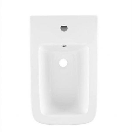 Bidet Alfonso, Bodenmontage, 56x35 cm, Weiß, Sanitärkeramik