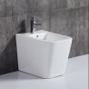 Bidet Alfonso, Bodenmontage, 56x35 cm, Weiß, Sanitärkeramik
