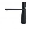 Waschbeckenarmatur Pilar, Mattschwarz, Höhe 18,5 cm, Waschbeckenmontage