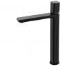 Waschbeckenarmatur Alano, Mattschwarz, Höhe 30,9 cm, Aufsatzmontage