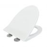 Duroplast-Deckel mit Soft-Close für WC-Becken Santa in Weiß