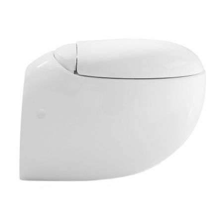 Duroplast-Deckel mit Soft-Close für WC-Becken Angelo in Weiß