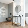 WC-Becken EGO Michael Rimless, 49x36 cm, Schwarz , Power Colour, halbmatt, wandhängend, Duroplast-Deckel Soft-Close Easy Off