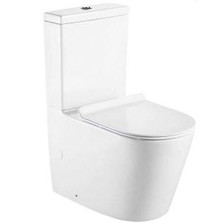 Duroplast-Deckel mit Soft-Close für WC-Becken Galo und Dario in Weiß