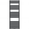 EGO Heizkörper – Nadir, Handtuchheizkörper aus Stahl, Weiß oder Anthrazit, 100-120-140-160-180 cm