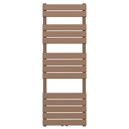 EGO Heizkörper – Nadir, Handtuchheizkörper aus Stahl, Cappuccino, 100-120-140-160-180x50 cm