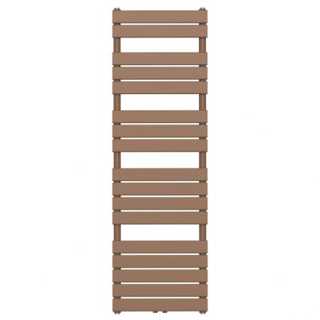 EGO Heizkörper – Nadir, Handtuchheizkörper aus Stahl, Cappuccino, 100-120-140-160-180 cm