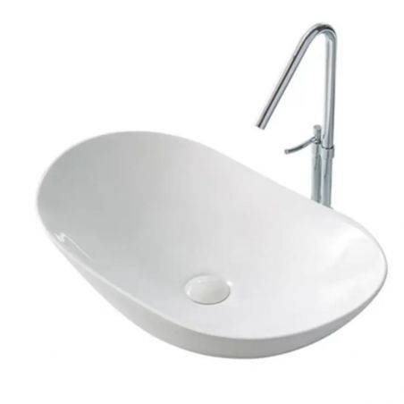 Waschbecken Luigi, Weiß,...