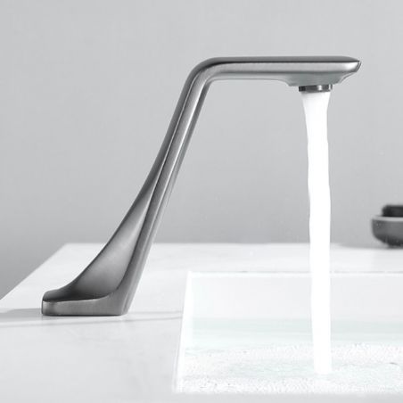 Waschbeckenarmatur Pepe mit Sensor, Chrom, Waschbeckenmontage, Batteriebetrieb
