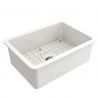 Küchenspüle, Material Fireclay, Farmhouse-Stil, Einbau, 68x48 cm, Weiß, Royalty Line by Ego, Nazario Küchenspüle, Material Fireclay, Farmhouse-Stil, Einbau, 68x48 cm, Weiß, Royalty Line by Ego, Nazario