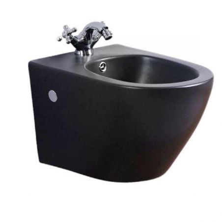 Bidet, Glänzend Schwarz,...