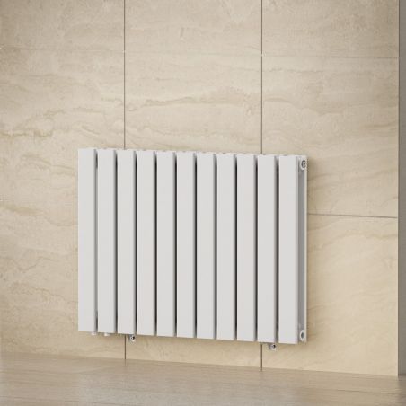 Heizkörper, Stahl-Doppelheizkörper, Weiß oder Anthrazit, 84, 107, 123, 156 cm, Ego – Alesia, Wohn- oder Schlafzimmer
