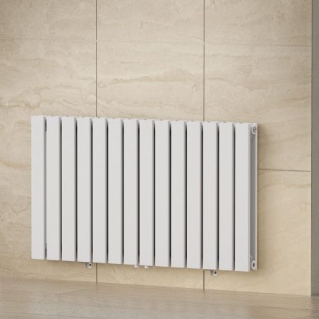 Heizkörper, Stahl-Doppelheizkörper, Weiß oder Anthrazit, 84, 107, 123, 156 cm, Ego – Alesia, Wohn- oder Schlafzimmer