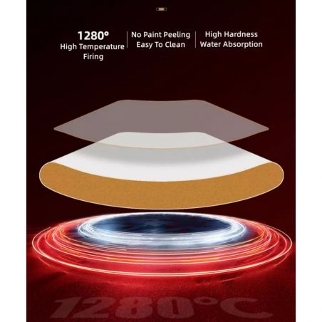 Enrico WC-Becken, Randlos, SiphonFlush, Mattschwarz, Power Colour, 68x38 cm Inklusive Tank, Bodenmontage, Soft-Close Abdeckung