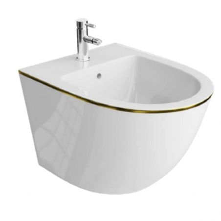 Bidet Ben, Gold Line, 49x36...