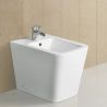 Bidet Alfonso, Bodenmontage, 56x35 cm, Weiß, Sanitärkeramik