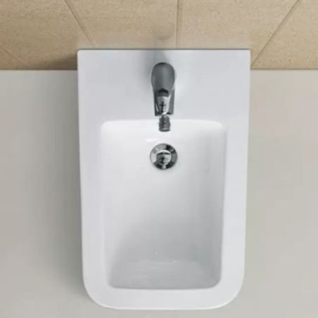 Bidet Alfonso, Bodenmontage, 56x35 cm, Weiß, Sanitärkeramik