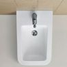 Bidet Alfonso, Bodenmontage, 56x35 cm, Weiß, Sanitärkeramik