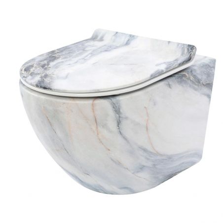 Wandhängendes WC, Granit...