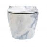 Wandhängendes WC, Granit Glänzend, Rimless, 49x37 cm, Duroplast-Deckel, Sanitärkeramik, Ben