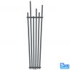 Heizkörper, Anthrazit, 180 x 42 cm, 687 W, 6 Elemente, Stahl, Modernes Design, Enes Heizkörper, Anthrazit, 180 x 42 cm, 687 W, 6 Elemente, Stahl, Modernes Design, Enes