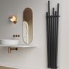 Heizkörper, Anthrazit, 180 x 42 cm, 687 W, 6 Elemente, Stahl, Modernes Design, Enes Heizkörper, Anthrazit, 180 x 42 cm, 687 W, 6 Elemente, Stahl, Modernes Design, Enes