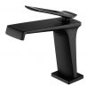 Waschbeckenarmatur Elado, Mattschwarz, Waschbeckenmontage