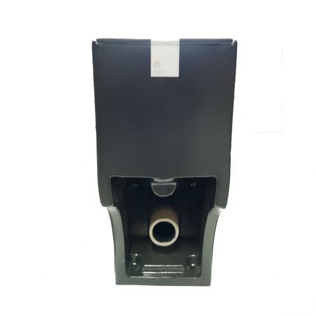 Enrico WC-Becken, Randlos, SiphonFlush, Mattschwarz, Power-Farbe, 68x38 cm Inklusive Tank, Bodenmontage, Abdeckung mit Soft-Clos