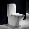 WC Enrico, SifonFlush, Weiß, 67x36 cm, Tank inklusive, Bodenmontage, Abdeckung mit Soft-Close inklusive
