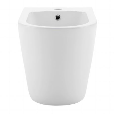 Bidet EGO Galo, Weiß, 55x36 cm, Bodenmontage, mit Überlauf