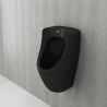 Urinal Diesel mit integriertem Sensor, Wandmontage, 36x33x60 cm, Mattschwarz, Royalty Line by Ego Urinal Diesel mit integriertem Sensor, Wandmontage, 36x33x60 cm, Mattschwarz, Royalty Line by Ego