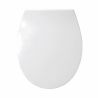 Duroplast-Deckel, Weiß, mit Soft-Close, für WC-Becken New Santa Weiß