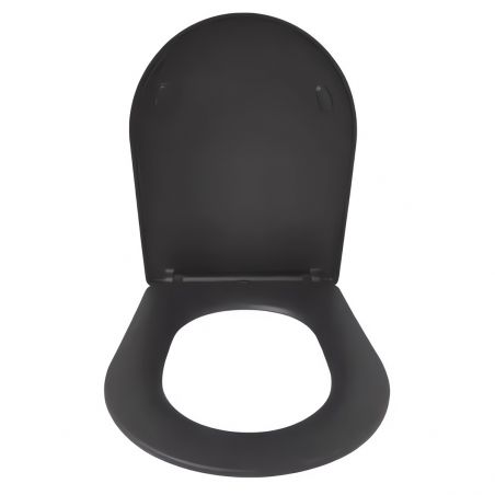 Duroplast-Deckel mit Soft-Close für WC-Becken Ben Mattschwarz