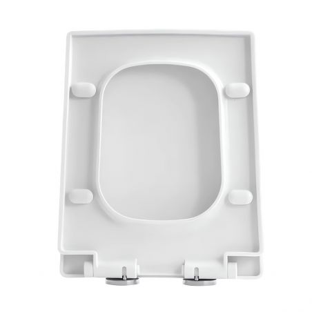 Duroplast-Deckel, Weiß, Quick-Release-System, Soft-Close für WC-Becken Enrico Weiß