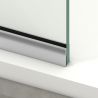 Walk-In Duschwand, 8 mm Sicherheitsglas, Größen 100-120x200 cm, Profil und Griff in Chrom, Armando
