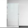 Duschkabine, 6 mm Sicherheitsglas, Transparent, Chrom, 2 Drehtüren, Größen 70, 80, 90 x 195 cm, Hera