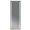 LED-Spiegel, Boden- oder Wandmontage, goldener Rahmen, Touch-Bedienung, 3 Lichtfarben, Anti-Beschlag, 5 mm, 60x165 cm, Mirage