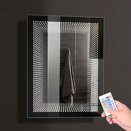 3D-Spiegel mit RGB-LED und...